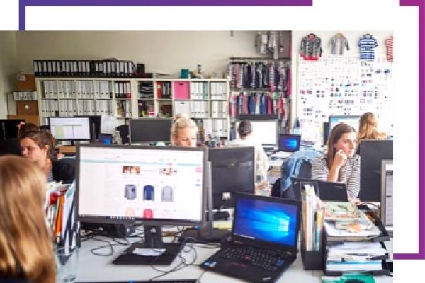 People in an office